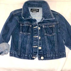 Stephen Hardy girls jean jacket size 5 GUC